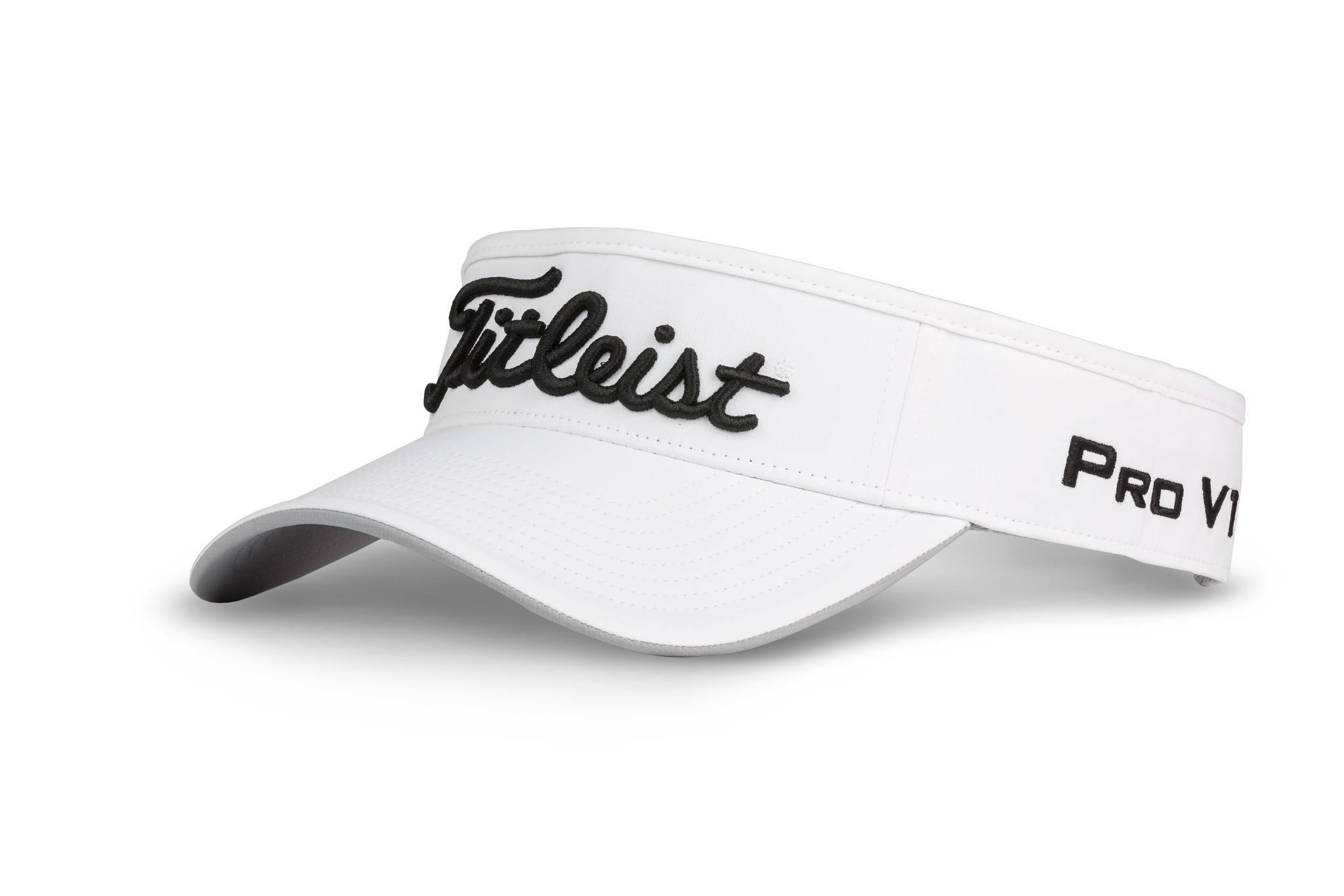 Titleist Golf Tour Performance Visor Staff Collection White