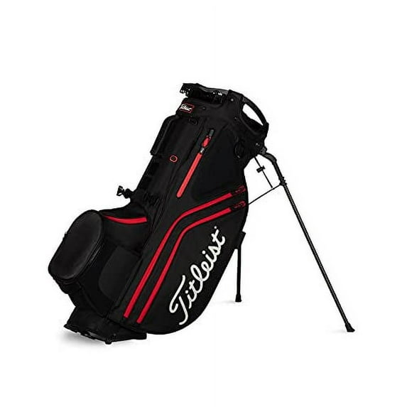 Titleist Hybrid 14-way Top Golf Bag with Integrated Handles, Polyester Multicolor