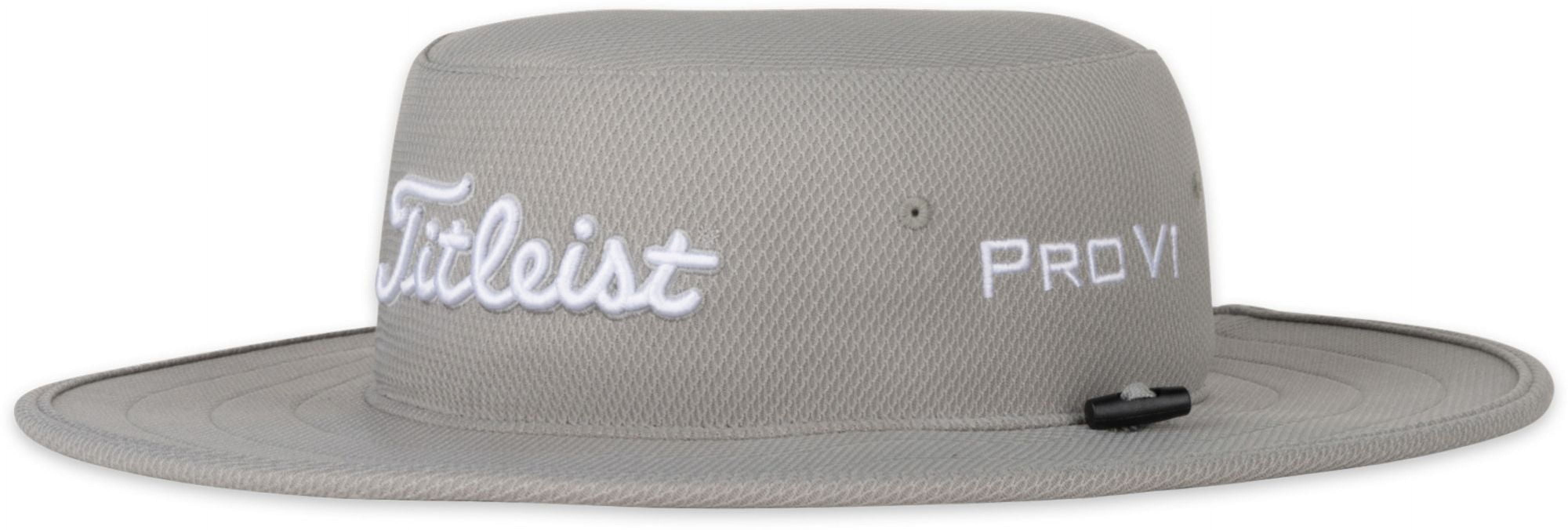 Titleist Men's Tour Aussie Golf Hat (Grey/White, One Size)