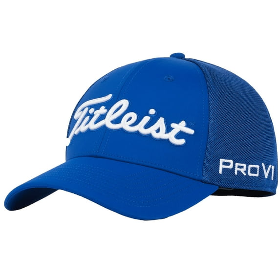 Titleist Men's Tour Sports Mesh Golf Hat (Royal/White, L/XL)