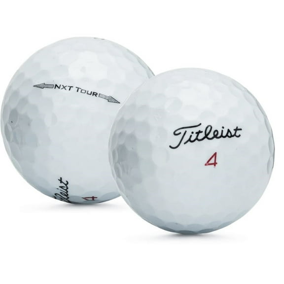 Titleist NXT Tour Golf Balls, Good, 3a, AAA Quality 48 Pack, White