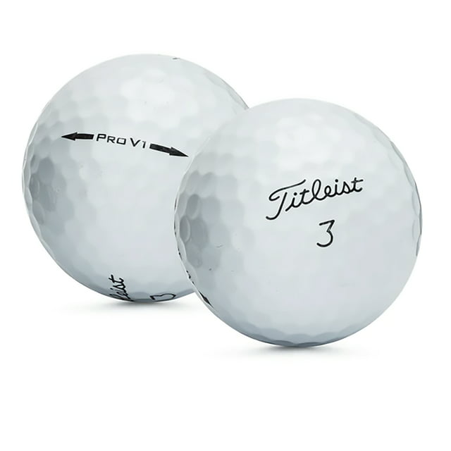 Titleist Pro V1, Golf Balls, Mint, 5a, AAAAA Quality, 50 Pack, White