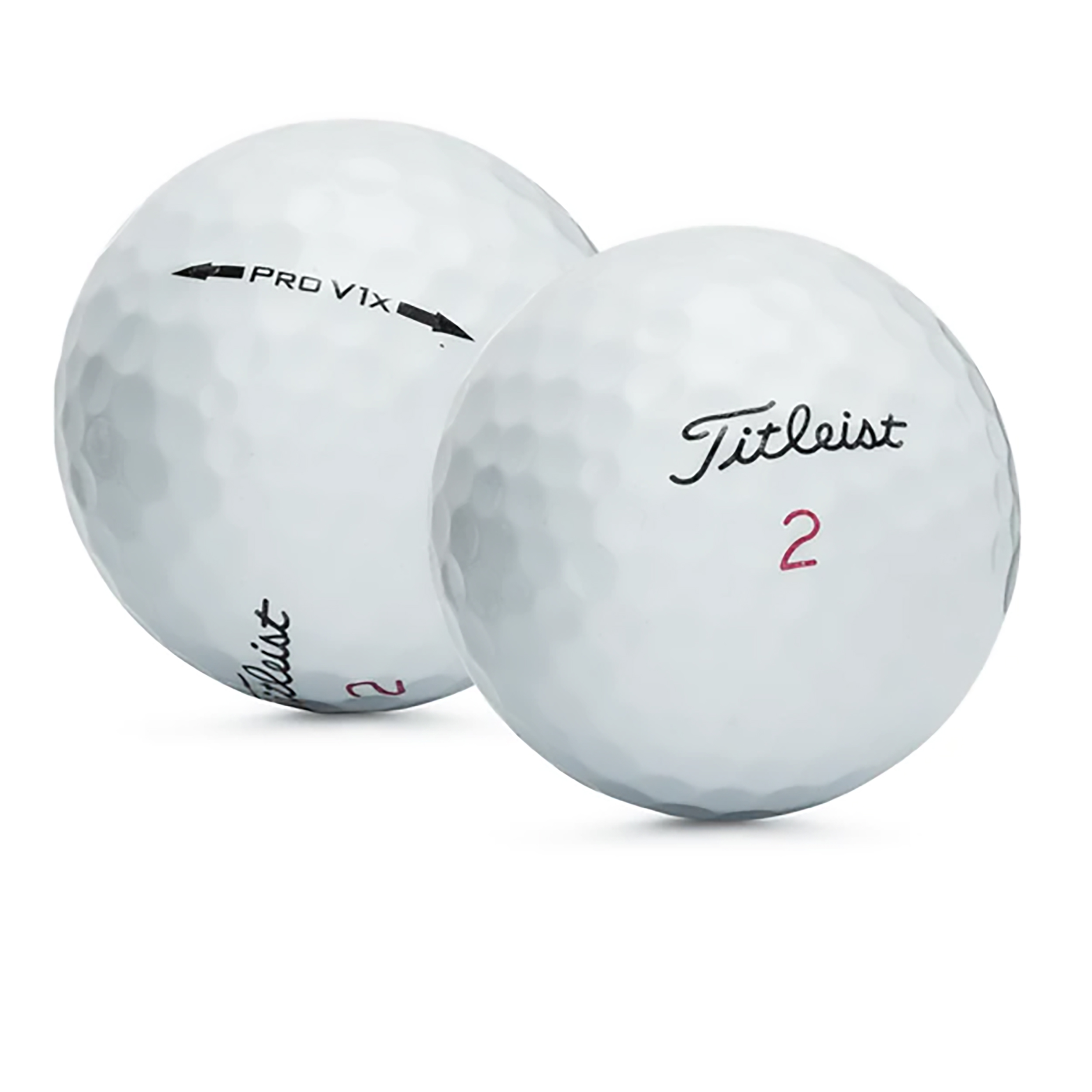 Titleist Pro V1x, Golf Balls, Mint, 5a, AAAAA Quality, 50 Pack, White - image 1 of 10
