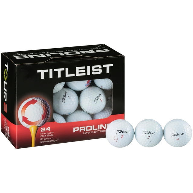 Titleist Proline Golf Balls, 24 Pack