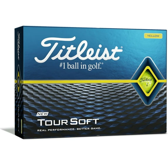 Titleist Tour Soft Yellow Balls