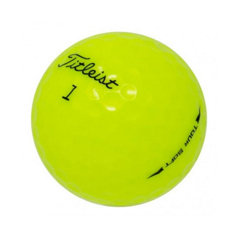 Titleist - titleist golf boll タイトリスト　ゴルフボーイエローカラー Titleist DT TruSoft Golf Balls, Yellow, AAAA Quality, 12