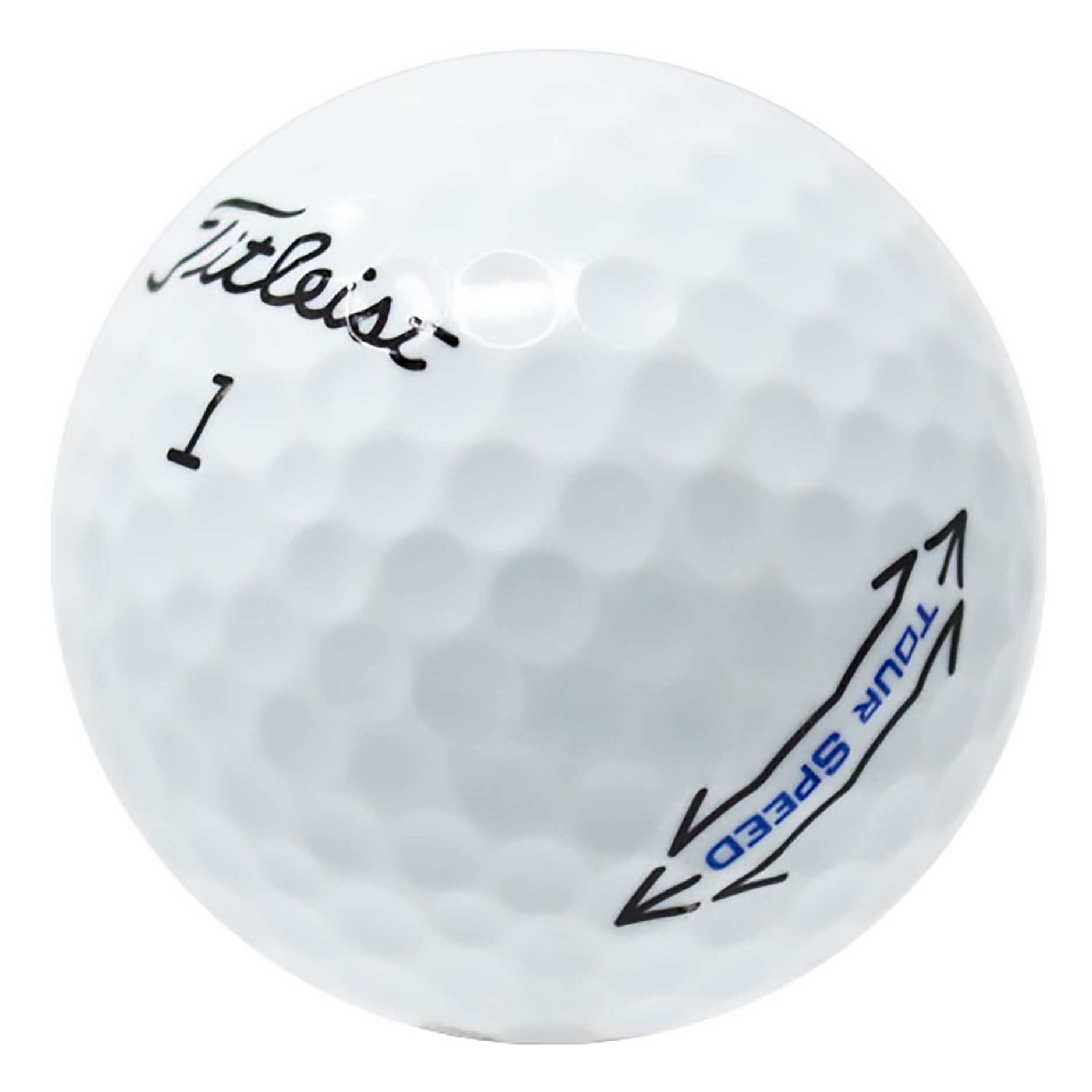 Titleist Tour Speed, Golf Balls, Mint, 5a, AAAAA Quality, 24 Pack, White
