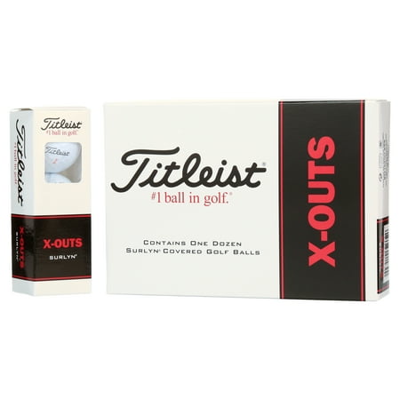 Titleist X-Outs Golf Balls, 12 Pack