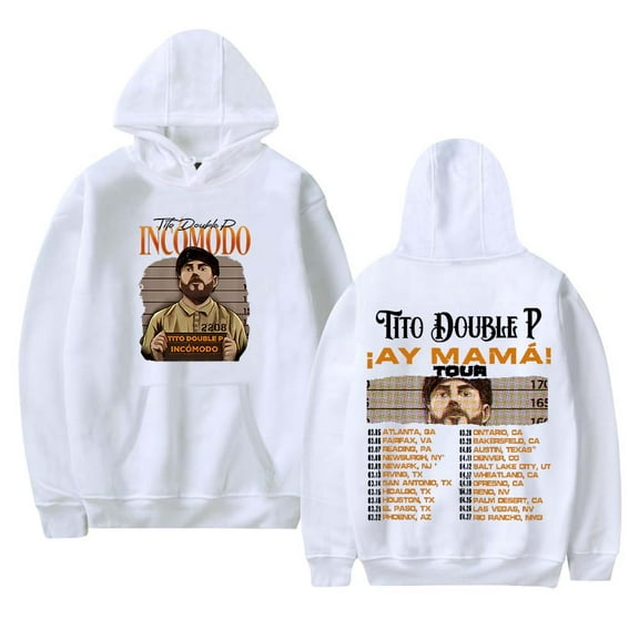 Tito Double P AY Mama Tour Merch Hoodies Women Men Long Sleeve Sweatshirt Fashion Clothes