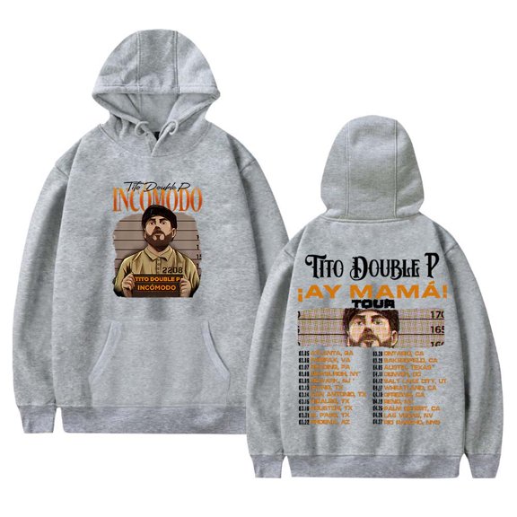Tito Double P AY Mama Tour Merch Hoodies Women Men Long Sleeve Sweatshirt Fashion Clothes
