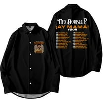 Tito Double P AY Mama Tour Merch Shirt Women Men Long Sleeve Casual Streetwear Clothes