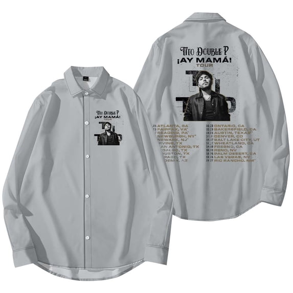 Tito Double P AY Mama Tour Shirt Women Men Long Sleeve Casual Streetwear Clothes