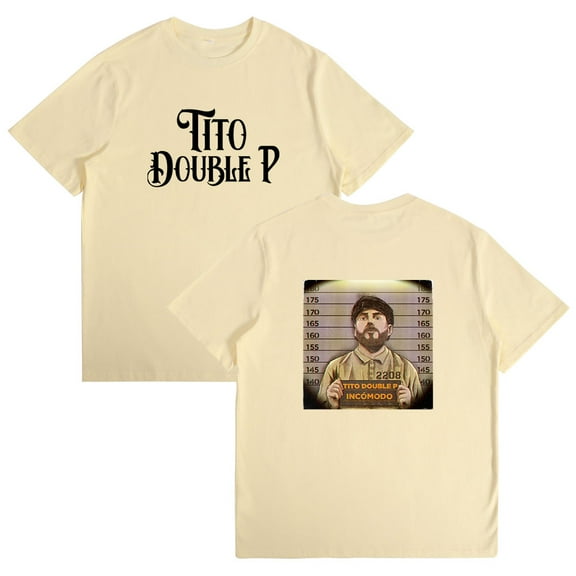 Tito Double P Incomodo Cotton T-shirt Unisex Crewneck Short Sleeve Tee Fashion Clothes