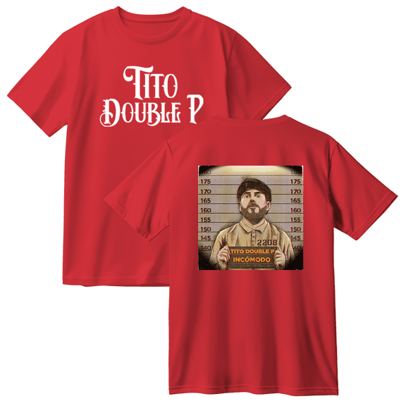 Tito Double P Merch Incomodo Cotton Tee Unisex Short Sleeve Crewneck Casual Fashion T-shirt