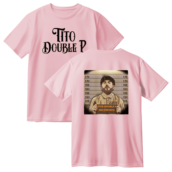 Tito Double P Merch Incomodo Cotton Tee Unisex Short Sleeve Crewneck Casual Fashion T-shirt