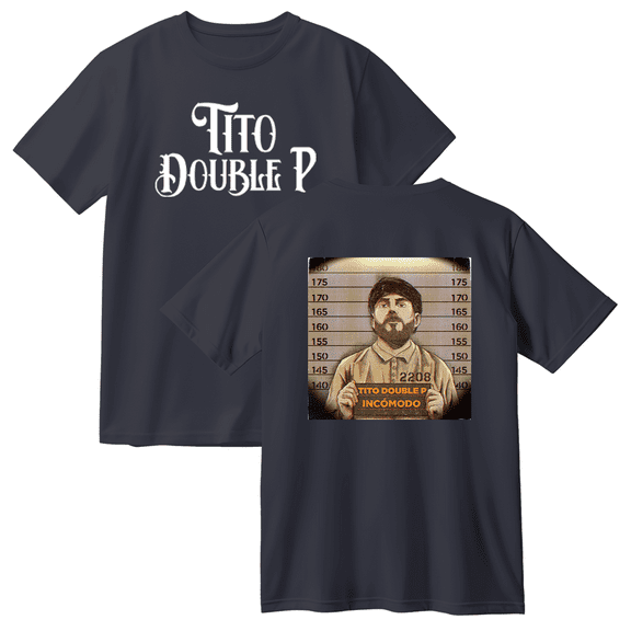 Tito Double P Merch Incomodo Cotton Tee Unisex Short Sleeve Crewneck Casual Fashion T-shirt