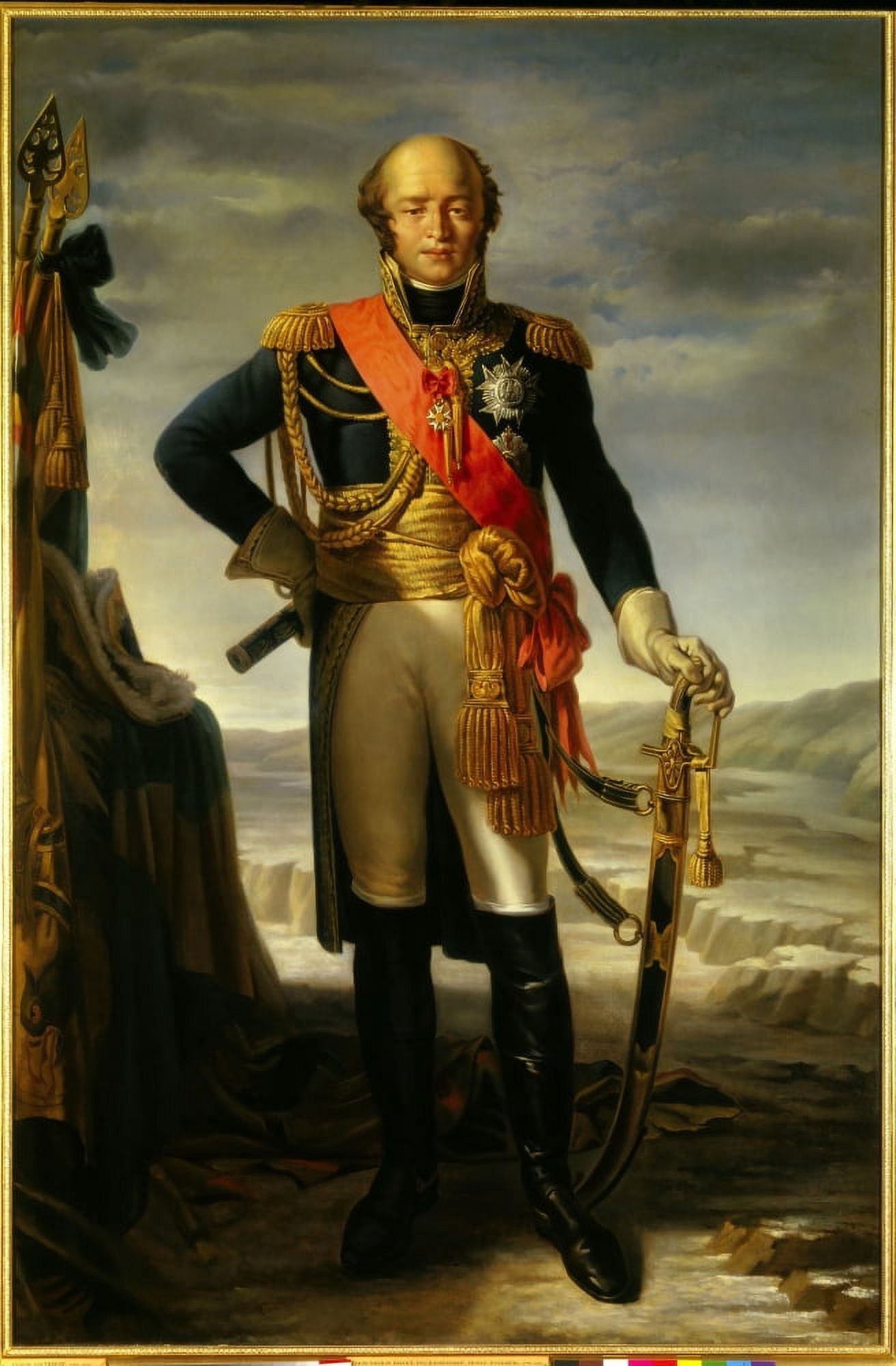 Tito Marzocchi De Bellucci (1800-1871) French School Canvas Art -  (24 x 36)