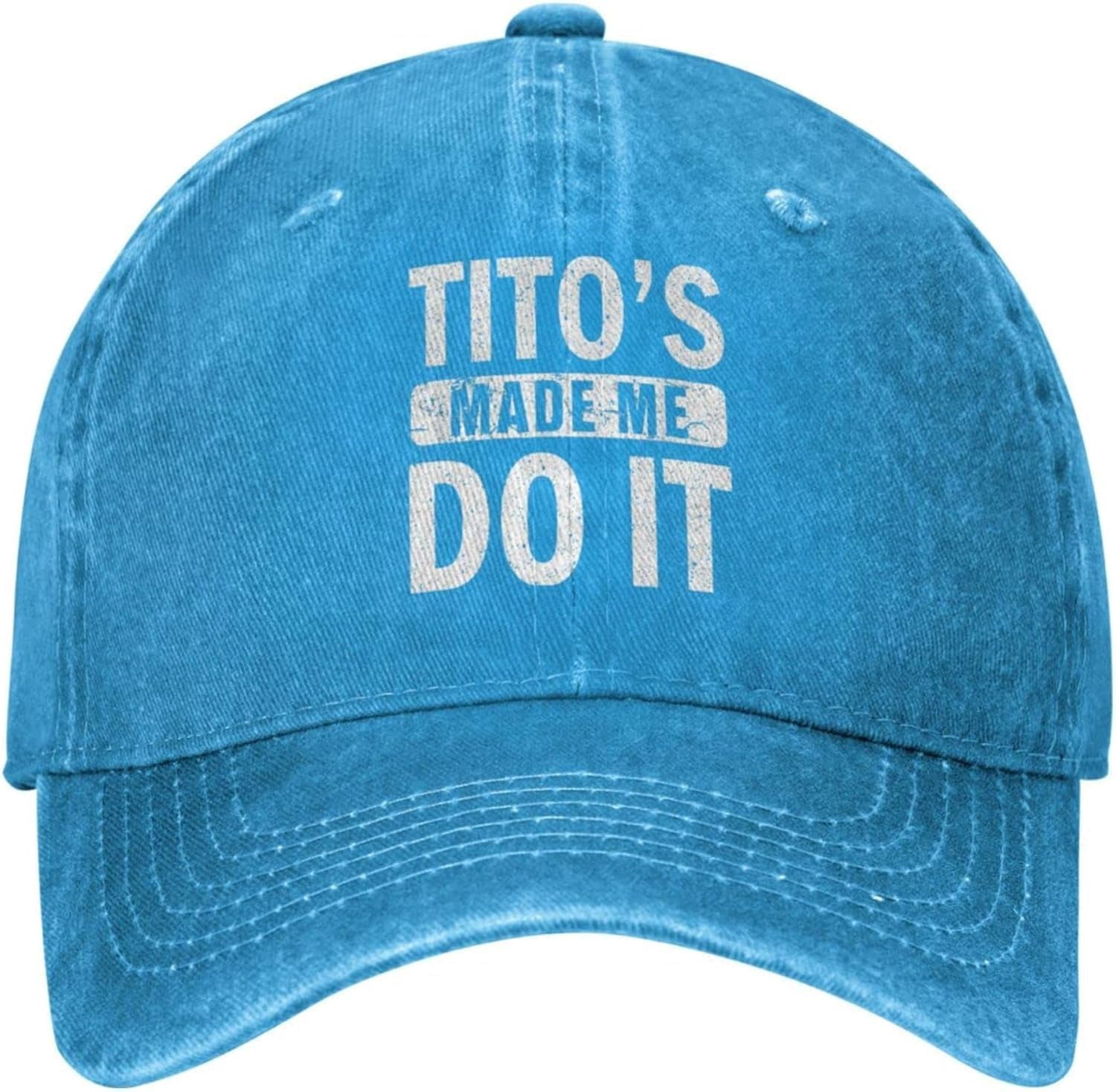 Tito'S Made Me Do It Cap Men Baseball Caps Graphic Hats - Walmart ...