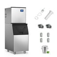thumbnail image 1 of TITTLA 420Lbs/24H Commercial Ice Maker Machine,300 Lbs Storage,156 Ice Cubes in 12-15 Mins,Stainless Steel Ice Maker for Restaurant Bar Cafe Commercial Use, 1 of 11