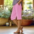 thumbnail image 1 of Tittly Baggy Pants Baggy Pants Women Womens Casual Loose Elastic Waist Cotton Trouser Cropped Wide Leg Pants Capri Pants for Women Wide Leg Pants A L, 1 of 4