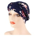 thumbnail image 1 of Tittly Bandanas for Women Head Scarf Head Turban Wrap Pre-Tied Ethnic Headwear Braid Cap Hat Baseball Caps Bandana Turbans for Women A One Size, 1 of 2