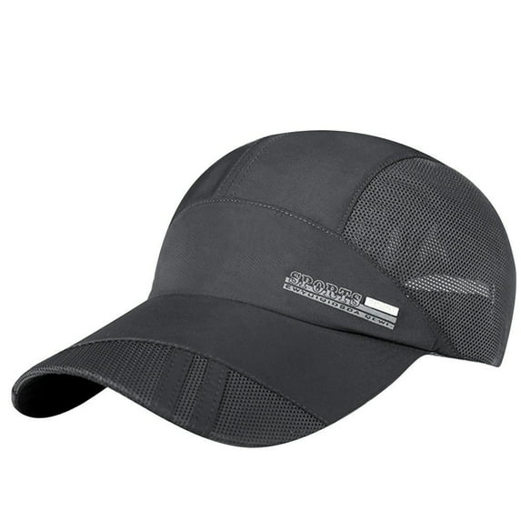 Tittly Baseball Cap Trucker Hat Cap Quick- Sun Adult Hat Mesh Outdoor Hat Baseball Baseball Caps Womens Baseball Caps Womens Baseball Caps Grey One Size