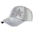 thumbnail image 1 of Tittly Baseball Cap Trucker Hat Denim Cap Hat Hop Men Hip Women Snapback Baseball Flat Baseball Caps Womens Baseball Caps Womens Baseball Caps A,1# One Size, 1 of 2
