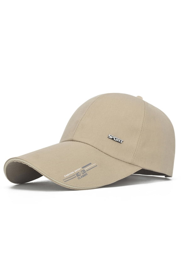 Baseball Cap Trucker Hat Mans Quality Baseball Unisex Cotton Embroidered Womens High Caps Baseball Caps Womens Baseball Caps Hats for Women Beige One Size