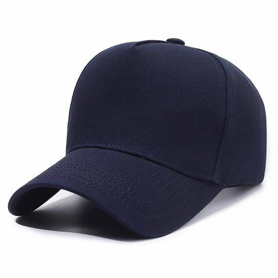 Tittly Baseball Cap Trucker Hat Outdoor Sunshade Sun Hat Baseball Cap Men And Women Solid Color Cap Womens Baseball Caps Hats for Women Navy One Size