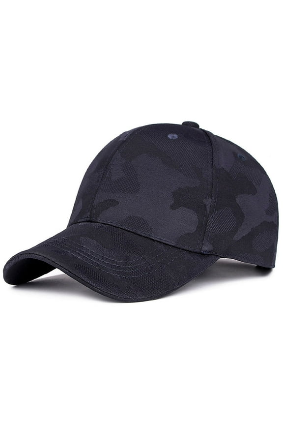 Baseball Cap Winter Hats Adjustable Hip-Hop Women Caps Snapback Camouflage Men Unisex Hat Cap Caps Visor Hats Sun Hats Blue One Size