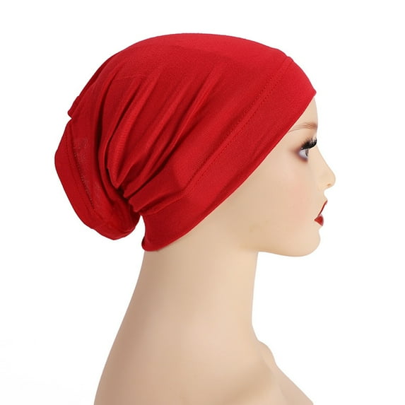 Tittly Beanie Grip Socks Slip Pre Tied Head Scarves Women Headwear Turban Caps Head Wrap Headscarf For Women Girls Cap Running Hat Hats for Men L One Size