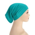 thumbnail image 1 of Tittly Beanie Grip Socks Slip Pre Tied Head Scarves Women Headwear Turban Caps Head Wrap Headscarf For Women Girls Cap Running Hat Hats for Men Blue One Size, 1 of 4