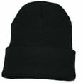 thumbnail image 1 of Tittly Beanie Winter Hats Hat Warm Unisex Hop Hip Ski Knitting Winter Caps Running Hat Hats for Women Black One Size, 1 of 2