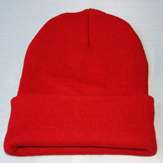 Tittly Beanie Winter Hats Hat Warm Unisex Hop Hip Ski Knitting Winter Caps Running Hat Hats for Women Red One Size