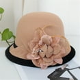 thumbnail image 1 of Tittly Bucket Hats Wide Brim Hats Women Vintage Beret Fashion Top French Warm Painter Hat Cap Hat Baseball Caps Visor Hats Hats for Women Khaki One Size, 1 of 2