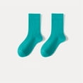 thumbnail image 1 of Tittly Cotton Socks Crew Socks for Women Socks For Women Autumn Mid Calf Socks Colorful Stockings Advanced Cute Socks Stockings for Women Crew Socks Green One Size, 1 of 4