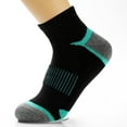 thumbnail image 1 of Tittly Cotton Socks Mens Socks Men's Colored Breathable Personalized Sweat Absorbing Towel Bottom Outdoor Loop Socks Sports Socks Socks for Women Slouch Socks Light Blue A, 1 of 3