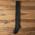thumbnail image 1 of Tittly Cotton Socks Thigh High Stockings Thickening Warm Medium Length Over Knee Socks Keep Warm Sock High The Knee Lightweight Indoors Socks Stockings for Women Socks for Women Black One Size, 1 of 4