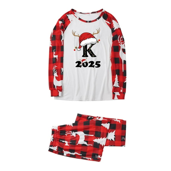Tittly Family Christmas Pajamas Matching Sets Matching Family Christmas Pajamas Christmas Pajamas Family Ladies Pajamas Sets Matching Family Christmas Pajama Sets Christmas Family Pajamas —Mom 2XL
