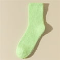 thumbnail image 1 of Tittly Fuzzy Socks Fluffy Socks Women Fuzzy Cozy Slipper Socks Warm Soft Winter Plush Sleeping Socks Socks for Women Slouch Socks Green One Size, 1 of 4