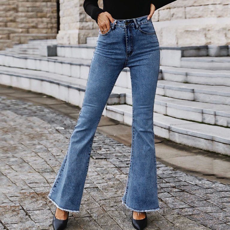 【2plan】Tiz flare curve denim pants 2PLAN