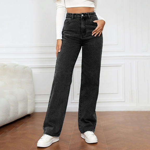 Tittly Jeans for Women High Waisted Jeans Sweatpants That Look Like Jeans 2025 Jeans Seraphae Sweatpant Jeans Denim Sweatpant Jeans For Women Baggy Pants Womens Linen Pants Black L