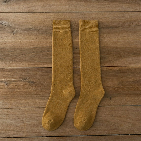 Tittly Knee High Socks Socks for Women Womens To Keep Warm Sock High The Knee Lightweight Cotton Socks Slouch Socks Cute Socks A One Size