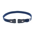 thumbnail image 1 of Tittly Leather Belt Belts for Women for Hassle Jeans Adult/Children No Buckle- Belt Elastic Bulge Accessory Running Belt Western Belts Navy One Size, 1 of 3