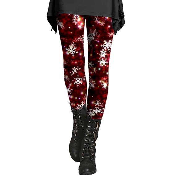 Tittly Leggings for Women Tights for Women Women's Printed Sequin Sport Leggings With Soft And Slim Butt Pants for Women Trendy Lounge Pants Women Hot Pink 3XL