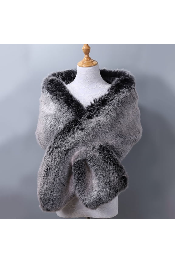 Shawl Wraps for Women Scarf for Women Women's Faux Shawl Wrap Cape For Bridal Wedding Blue Artificial Wool Head Scarf Winter Scarf Navy One Size