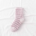 thumbnail image 1 of Tittly Slouch Socks Crew Socks for Women Women's Super -Lined Soft Tude Floor Winter Fuzzy Middle Warm Socks Socks Crew Socks Cute Socks Pink One Size, 1 of 1