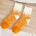 thumbnail image 1 of Tittly Slouch Socks Crew Socks for Women Womens Winter Socks Autumn And Winter Mid Tube Socks Thickened Warm Stockings Cute Socks Crew Socks Yellow One Size, 1 of 7