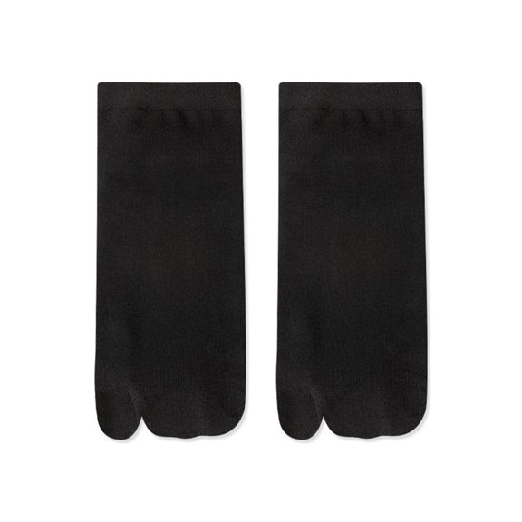 Tittly Socks for Women Ankle Socks Split Toe Design Separates Toes Bunion And A Bunion Pad Toe Friction And Hallux Valgus Slouch Socks Cute Socks Black One Size