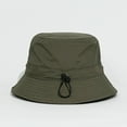 thumbnail image 1 of Tittly Sun Hats Beach Hats Mens And Womens Summer Leisure Outdoor Mountaineering Jungle Sun Big Brim Fishermans Hat Sun Hat Hat Wide Brim Hats Summer Hats Army Green One Size, 1 of 3